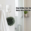 Stop Drilling Your Walls! Try These Heavy-Duty Stick-On Hooks Instead
