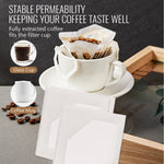 HASTHIP® Portable Coffee Filter Bag with Hanging Ear Design,