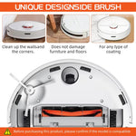 HASTHIP® 9Pcs Replacement Parts for Mi Robot Vacuum-Mop 2i & 2 Pro, Spare Accessories with 1 Main Brush, 3 Side Brushes, 2 Mop Cloth, 2 Filters, 1 Cleaning Brush - Cleaning Tools