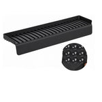 HASTHIP Silicone Sink Edge Protector, 4 x 24 in, 5mm Thick with 5 Degree Drainage Slope