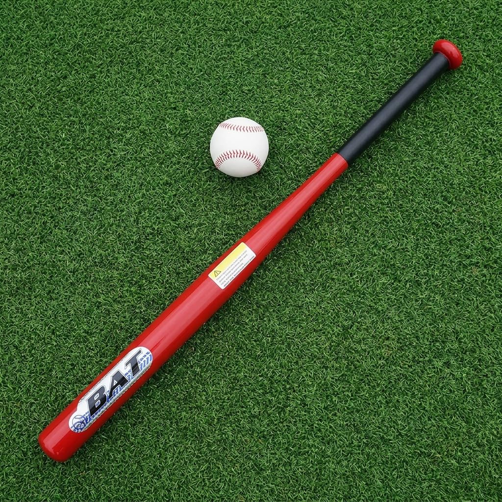 HASTHIP 32 Inch Alloy Steel Baseball Bat for Adults with Non-Slip Rubber Grip for Beginner Practice