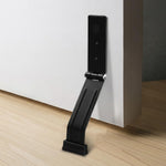 HASTHIP Cold Rolled Steel Kickdown Door Stopper with Non-Slip Rubber Tip and Two Mounting Options