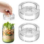 HASTHIP Fermentation Weight Glass for Wide Mouth Mason Jars, 2 Pack 7oz Pickling Weights