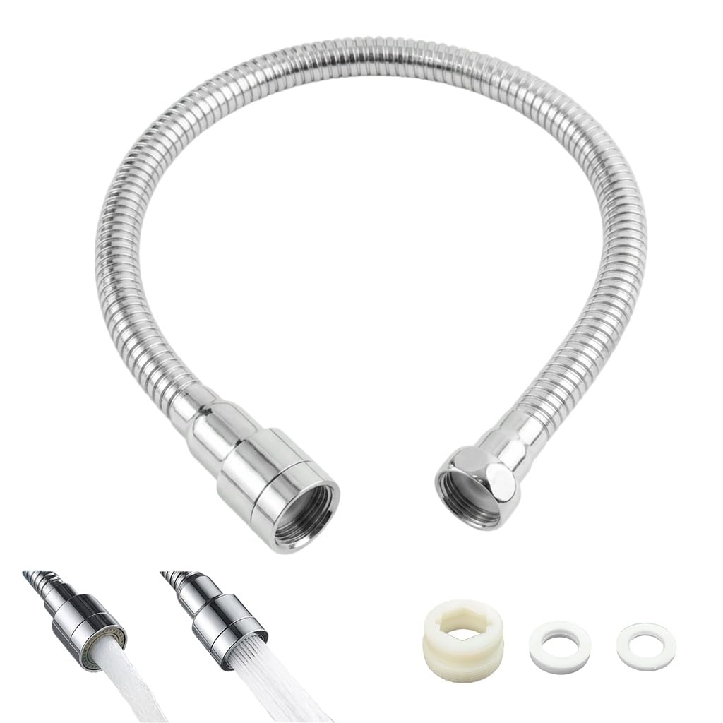 HASTHIP Flexible Faucet Extender with 360 Rotation, Two Water Modes and Bendable Positioning