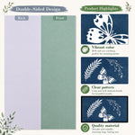HASTHIP 16 Pieces Cyanotype Paper Kit with A4, A5 and A6 Sun-Print Sheets for DIY Projects