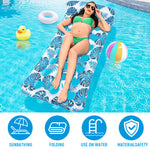 HASTHIP® Inflatable Pool Lounger for Adult 5.25ft Long Swimming Pool Float Inflatable
