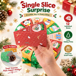 HASTHIP 12-Day Advent Calendar Box Set, Flat-Pack Paperboard with 12 Compartments and Ribbon