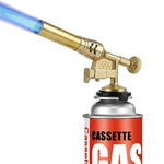 HASTHIP Butane Gas Torch Head with Auto Piezo Ignition, Adjustable Flame and 17 cm Extended Tube