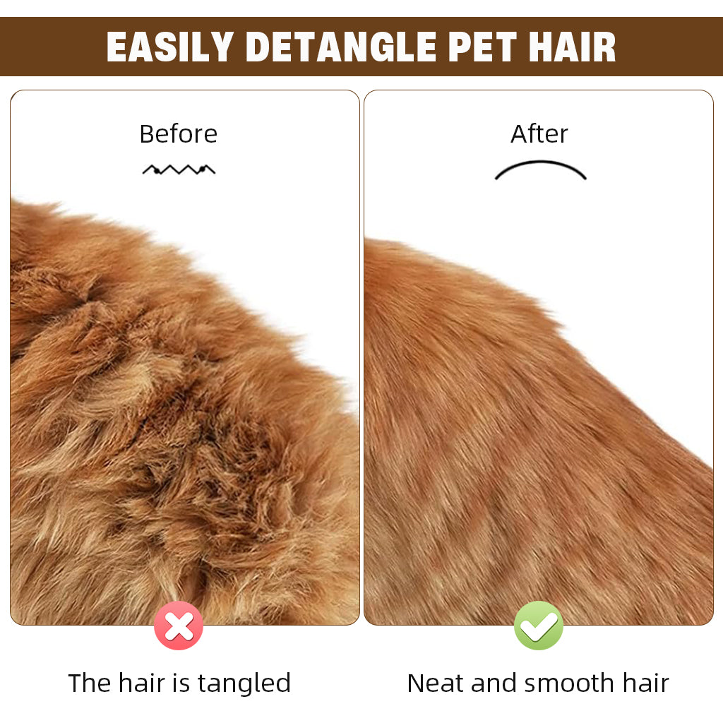 HASTHIP® Dog Brush for Shedding cat deshedding grooming supplies for indoor short long hair pet dematting undercoat rake for