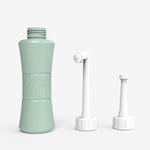 HASTHIP® Peri Bottle, 500ml Portable Travel Bidet with Bag, with 2 Interchangeable Spray Nozzles Travel Bidet with Storage Bag Cleansing Bidet Sprayer for Personal Hygiene Care, Postpartum Perineal