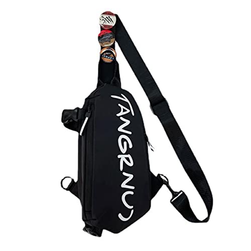 HASTHIP® Crossbody Bag for Men Women with 3Pcs Badges