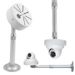 HASTHIP® Security Camera Mount Bracelet, 7.8-15.7 Inches Telescopic Wall Mount, Aluminum Alloy Dome Camera Mount Universal Camera Wall Mounting Bracket for CCTV Security Camera/IP Camera