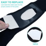 HASTHIP® Pañales Reutilizables para Perros Hembras Transpirables con 6 Almohadillas de Algodón Absorbentes, Ajuste Cómodo, Lavables y Suaves para Cachorros y Perros Adultos (L, Cintura 40