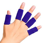 HASTHIP® 5 pair Finger Sleeves Protectors for Pain Relief, Arthritis, Trigger Finger Adjustable Finger Splint Thumb Splint