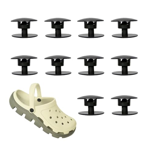 HASTHIP® 100Pcs Replacement Rivets for Crocs Shoes Strap Repair for Crocs Rivet Replacements Shoe Backstrap Repair Fastener Button Crocs Shoes Repair Fastener Buttons