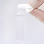35Pcs Double Sided Bra Stickers Tape One-Off Body Clothing Bra Strip 12mm White