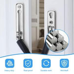 HASTHIP Security Door Chain Lock for Apartments with 6.2 in Chain and Screw Fix Design