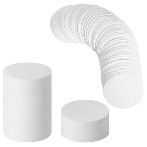 HASTHIP® 350 Count Round Coffee Filters, Compatible with Aeropress Coffee and Espresso Maker, Disposable White Paper Filter Packs for Home and Office Brewing