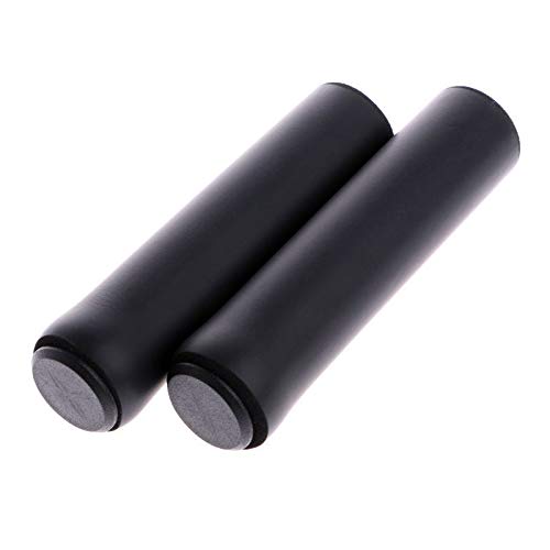 HASTHIP® Proberos Empuñaduras de Silicona para Bicicleta 2Pcs Envoltura de Manillar 12.8cm Fundas de Espuma Antideslizantes para MTB y Bicicletas de Carretera, Manillar de 22mm