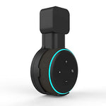 HASTHIP® Black Wall Adapter Holder for Alexa Echo Dot 3rd Generation,A Space Saving Solution with Cord Management for Your Smart Home Speakers,Alexa Echo Dot Accessories,Holder Only