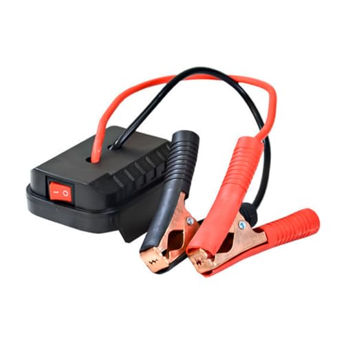 HASTHIP® Compact Vehicle Jump Starter – Secure 18-21V Power Adapter Converter | Reliable Auto Battery Booster and Inverter for Trucks, RVs