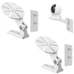 HASTHIP® Cctv Camera Wall & Ceiling Mounting Bracket, Strong Adhesive Direct Sticking Drill Free, For Indoor & Outdoor Use, Security CameraBracketUniversal Camera Mount Camera Holder