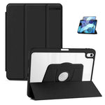 HASTHIP® PU Protective Cover for iPad 10th Gen, Creative 2 in 1 Protective Tablet Cover Desk Stand with 360 Degree Adjustable Viewing Angle Sleek Protective Cover for iPad 10th Gen 10.9 inch 2022