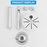HASTHIP® Security Camera Mount Bracelet, 7.8-15.7 Inches Telescopic Wall Mount, Aluminum Alloy Dome Camera Mount Universal Camera Wall Mounting Bracket for CCTV Security Camera/IP Camera