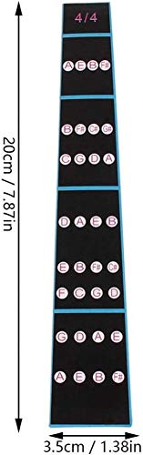 HASTHIP Violin Finger Guide for 4/4 Beginners with Easy Install Sticker Chart | Fretboard Learning Aid