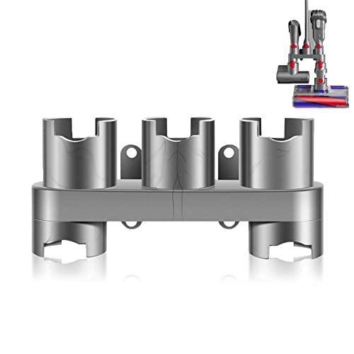 HASTHIP® Attachment Organizer Holder for Dyson Vacuum Cleaner Series, Accessory Holder Rack Wall Mounted Holder Organzier Accessories Organzier for Dyson V7 V8 V10 V11 Vacuum Cleaner Attachment.
