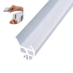 HASTHIP Weather Stripping Seal Strip for Doors and Windows 16.4ft with Snap In Design | Black Cotton