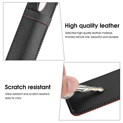 HASTHIP® Leather Protective Pencil Cover for Apple Pencil 1st/2nd Generation, Stylus Pen Cover, Apple Pencil Sleeve