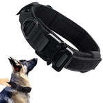 HASTHIP® Dogs Collar Adjustable Nylon Tactical Dog Collar with Strap