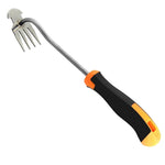 HASTHIP Gardening Weeding Tool for Indian Gardens with 13.78 in 4 Claw Design and Ergonomic Handle