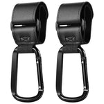 HASTHIP® 2Pcs Hanging Hook for Pram Stroller Hanging Clip Adjustable