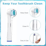 HASTHIP® 4PCS Toothbrush Head Covers Compatible with Oral B iO & Pro1000, Replacement Electric Toothbrush Protective Caps for Travel and Home, Case Only