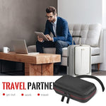 HASTHIP® Hard Carrying Case for Samsung T5 EVO, Portable SSD 2TB 4TB 8TB USB 3.2 Gen 1 External Solid State Drive Hard EVA Shockproof Water-Resistant Protective Storage Travel Bag