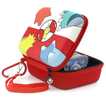 HASTHIP® Paw Pokemon Card Binder,200 Pocket Trading Card Holder with Zipper,Cartoon Prints Album Organizer Storage Case for Game Cards Collectible Trading Book Gifts for Kids Boys Girls