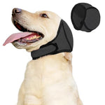 HASTHIP® Dog Ear Protectors, Calming Ear Cover with Adjustable Strap, Noise Reduction Muffs for Anxiety Relief, Protective Headwear for Sensitive Dogs During Eating, Swimming, Therapy