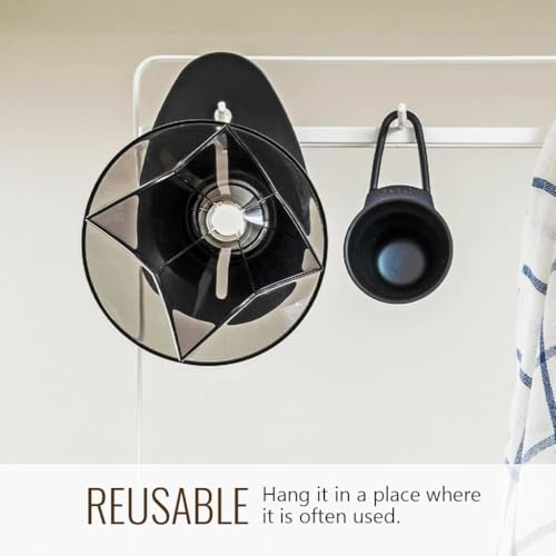 HASTHIP® Pour Over Coffee Dripper,V60 Style Cone Coffee Maker,Heat Resistant Plastic Reusable Filter 1-4 Cups Universal Measurement Compatible with Server Manual Drip Brewer for Home Office Café