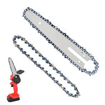 HASTHIP® 2Pcs Chainsaw Saw Chain 6 inches Chainsaw Saw Chain with Chainsaw Guide Rail Universal Chainsaw Saw Chain for Wood Cutting, Tree Pruning