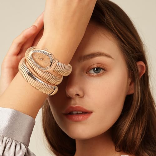 HASTHIP® Serpentine Wrap Wristwatch for Women
