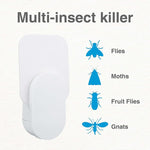 HASTHIP Fly Trap Light for Mosquito and Fruit Flies with 8 Sticky Cards and UVA Attractant
