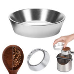 HASTHIP® 51mm Dosing Funnel with 12 Magnets, Aluminum Alloy Wide Mouth Coffee Powder Ring, No Spill Portafilter Ring Espresso Accessory, Compatible with Ground Coffee and Espresso Machines