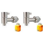 HASTHIP Replacement Spigot Faucet Tap for Beverage Dispenser featuring 16mm Size | 304 Stainless Steel Lever Pour Spout