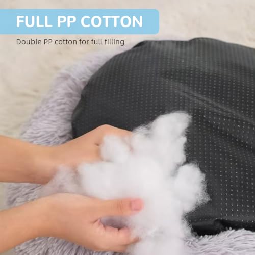 HASTHIP® Paw Inspired Furr-O Burrowing Pet Bed, Cozy Washable Small Animal Hideout Cave, Plush Hamster, Guinea Pig, Rabbit, Ferret, Chinchilla, Hedgehog House, Cage Accessories, Warm Sleeping Nest