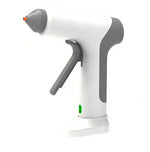 HASTHIP® Pistola de Pegamento Caliente Inalámbrica,Calentamiento Rápido en 15s con Batería Incorporada de 2Ah,Incluye 10 Barras Pegamento Premium Apagado Inteligente Puerto USB-C Ideal para