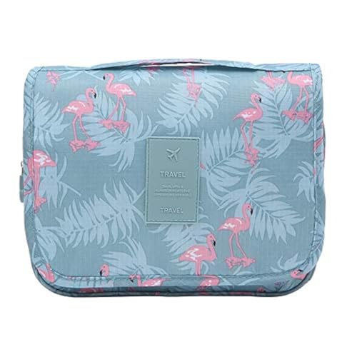 HASTHIP® Toiletry Bag for Women, Make Up Organiser for Women Cosmetic Organizer Travelling Makeup Bag Hangable Cosmetic Box for Girls Cosmetic Pouch for Toiletries Cosmetic Bag for Women & Girl - 1