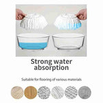 HASTHIP Self Wringing Mop with Dual Bucket System and 2 Microfiber Cloths for Wooden Floors