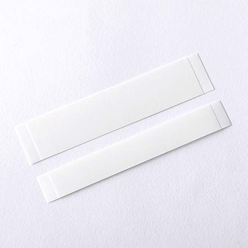 35Pcs Double Sided Bra Stickers Tape One-Off Body Clothing Bra Strip 12mm White